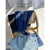 [DENIM COLLECTION][低身長 高身長サイズ有]コットンブレンドル… | Re:EDIT | 詳細画像8 