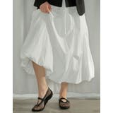 [2026S S COLLECTION]ツマミタックデザインタフタバルーンスカー… | Re:EDIT | 詳細画像3 