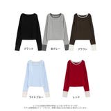 [2026S S COLLECTION]アンチピリングチュールレイヤード風配色ト… | Re:EDIT | 詳細画像18 