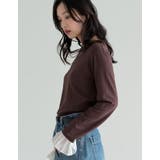 アンチピリング袖シアーフレアトップス | Re:EDIT | 詳細画像20