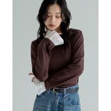 アンチピリング袖シアーフレアトップス | Re:EDIT | 詳細画像21