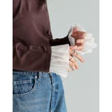 アンチピリング袖シアーフレアトップス | Re:EDIT | 詳細画像22