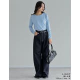 [2026S S COLLECTION]アンチピリング袖シャーリングラウンドヘム… | Re:EDIT | 詳細画像16 