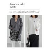 [UVカット][接触冷感][シワになりにくい]マシュマロポンチスキッパートップス | Re:EDIT | 詳細画像9 
