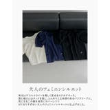 [MEISM by Re:EDIT]ピンバッジ付きスクエアネックフリンジツイード… | Re:EDIT | 詳細画像6 