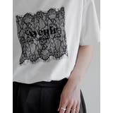 [UVカット][接触冷感]レース刺繍ロゴTシャツ | Re:EDIT | 詳細画像13 