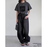 [UVカット][接触冷感]レース刺繍ロゴTシャツ | Re:EDIT | 詳細画像16 