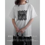 [UVカット][接触冷感]レース刺繍ロゴTシャツ | Re:EDIT | 詳細画像7 
