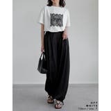 [UVカット][接触冷感]レース刺繍ロゴTシャツ | Re:EDIT | 詳細画像9 