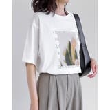 [UVカット][接触冷感]フラワーフォトＴシャツ | Re:EDIT | 詳細画像14 
