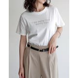 [UVカット][接触冷感]スローガンロゴTシャツ | Re:EDIT | 詳細画像30 