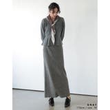[2026AW COLLECTION]アルパカタッチVネックリブニットぺプラムカ… | Re:EDIT | 詳細画像9 