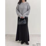 [TREND ITEM COLLECTION]ウェーブブラッシュシャギーニットト… | Re:EDIT | 詳細画像12 