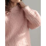 [TREND ITEM COLLECTION]ウェーブブラッシュシャギーニットト… | Re:EDIT | 詳細画像4 