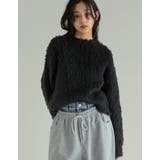 [TREND ITEM COLLECTION]ウェーブブラッシュシャギーニットト… | Re:EDIT | 詳細画像21 