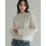[TREND ITEM COLLECTION]ウェーブブラッシュシャギーニットト… | Re:EDIT | 詳細画像29 