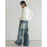 [TREND ITEM COLLECTION]ウェーブブラッシュシャギーニットト… | Re:EDIT | 詳細画像30 