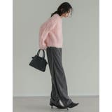 [TREND ITEM COLLECTION]ウェーブブラッシュシャギーニットト… | Re:EDIT | 詳細画像33 