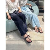 [低身長/大きいサイズ有]ウエストシェイプバレルレッグデニムパンツ | Re:EDIT | 詳細画像39 