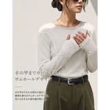 [華奢 細見え][UVカット][汗じみ防止][洗濯 乾燥機OK][選べるネック]… | Re:EDIT | 詳細画像6 