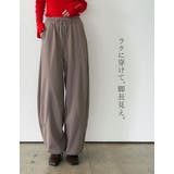 [2026AW COLLECTION]カーブ切替えワイドスウェットイージーパンツ | Re:EDIT | 詳細画像5 