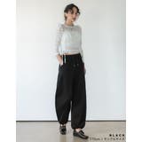 [2026AW COLLECTION]カーブ切替えワイドスウェットイージーパンツ | Re:EDIT | 詳細画像8 
