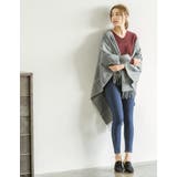 秋冬のコーデに存在感をプラスできる優秀ITEM ポンチョ ストール | Re:EDIT | 詳細画像5 