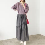 袖ボタン付ドルマンニットトップス | GeeRA | 詳細画像38