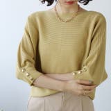 袖ボタン付ドルマンニットトップス | GeeRA | 詳細画像48