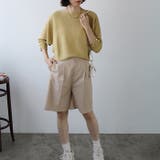 袖ボタン付ドルマンニットトップス | GeeRA | 詳細画像52