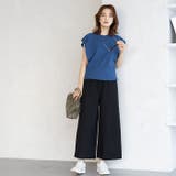 麻入りリラックスワイドパンツ | GeeRA | 詳細画像11