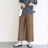 麻入りリラックスワイドパンツ | GeeRA | 詳細画像43