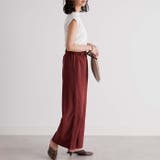 麻入りリラックスワイドパンツ | GeeRA | 詳細画像64