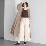 麻入りリラックスワイドパンツ | GeeRA | 詳細画像20