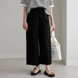 麻入りリラックスワイドパンツ | GeeRA | 詳細画像4