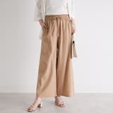 麻入りリラックスワイドパンツ | GeeRA | 詳細画像23