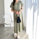 ひんやり快適！ジャカードスキッパーワンピース | GeeRA | 詳細画像24 