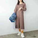 前後２ＷＡＹプリーツニットワンピース | GeeRA | 詳細画像15 