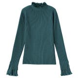 プリーツ付ハイネックリブニットトップス | GeeRA | 詳細画像83 