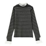 プリーツ付ハイネックリブニットトップス | GeeRA | 詳細画像84 