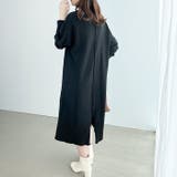 バックスリットタートルニットワンピース | GeeRA | 詳細画像23 