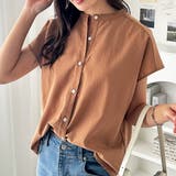 コットンライクフレンチスリーブブラウス | GeeRA | 詳細画像21