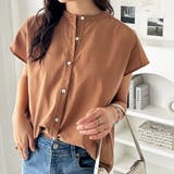 コットンライクフレンチスリーブブラウス | GeeRA | 詳細画像22