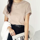 綿100%フレンチスリーブチュニックTシャツ | GeeRA | 詳細画像15
