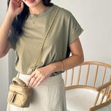 綿100%フレンチスリーブチュニックTシャツ | GeeRA | 詳細画像20