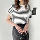 綿100%フレンチスリーブチュニックTシャツ | GeeRA | 詳細画像38