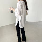 綿100%ビッグシルエットステッチTシャツ<夏服・無地> | GeeRA | 詳細画像12