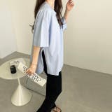 綿100%ビッグシルエットステッチTシャツ<夏服・無地> | GeeRA | 詳細画像20