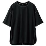 綿100%ビッグシルエットステッチTシャツ<夏服・無地> | GeeRA | 詳細画像27