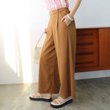 接触冷感！美脚ストレッチワイドパンツ | GeeRA | 詳細画像7 